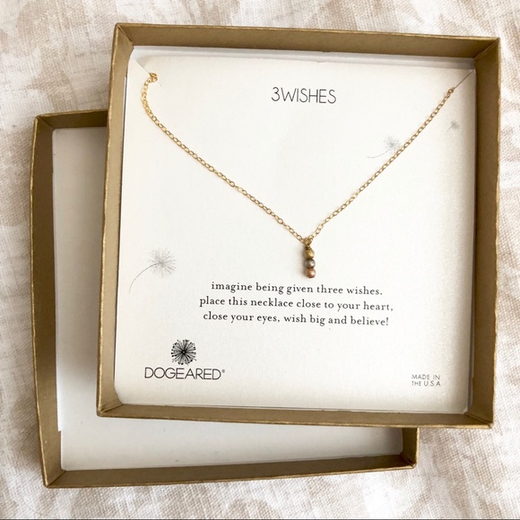 Dogeared Jewelry - Dogeared 3 Wishes Dainty Necklace